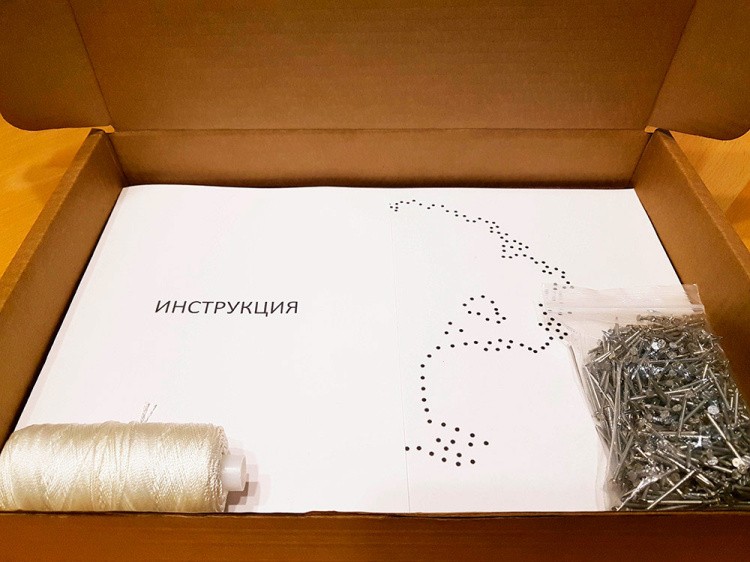 Набор для творчества STRING ART «Дерево» — картинка 3