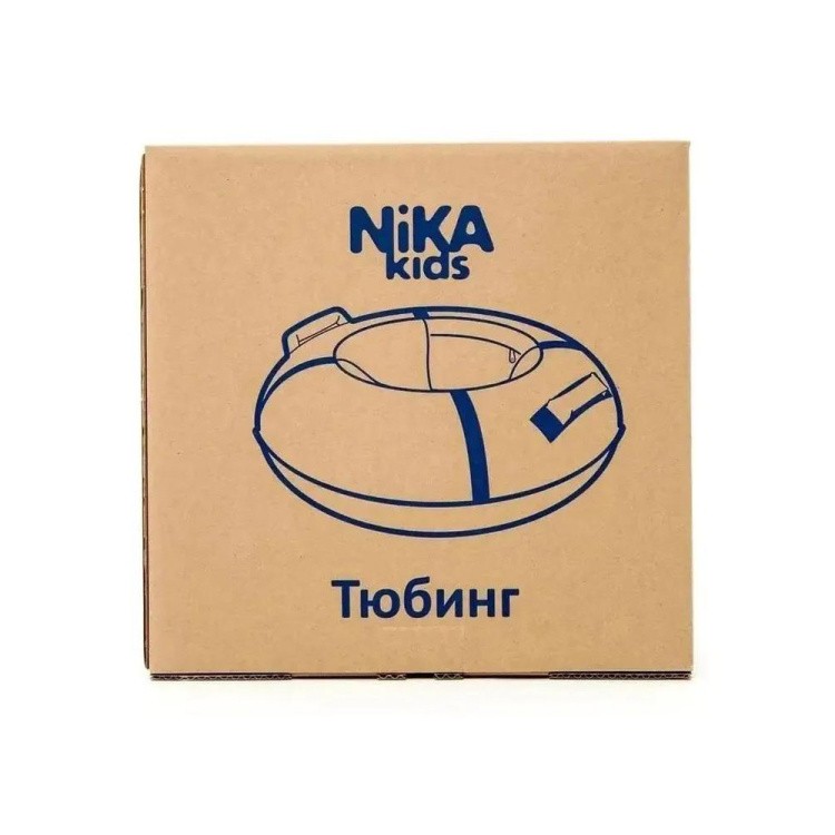 Детская зимняя ватрушка тюбинг для катания 85 см — картинка 7