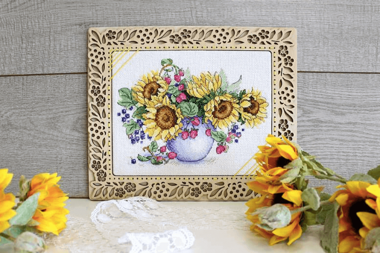 Набор для вышивания «Солнечный букет» — картинка 2