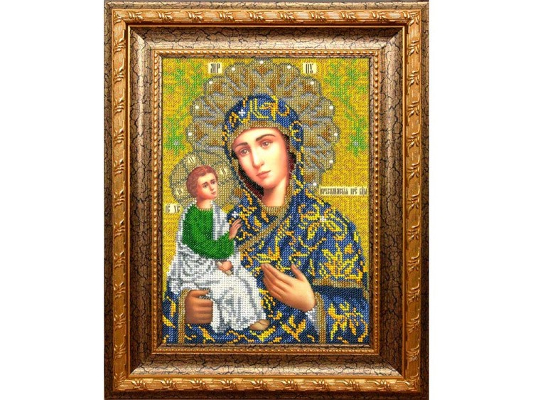 Набор вышивки бисером «Богородица Иерусалимская» — картинка 2