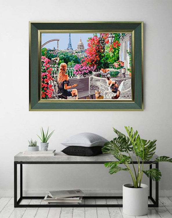 Картина по номерам «Парижанки» — картинка 6