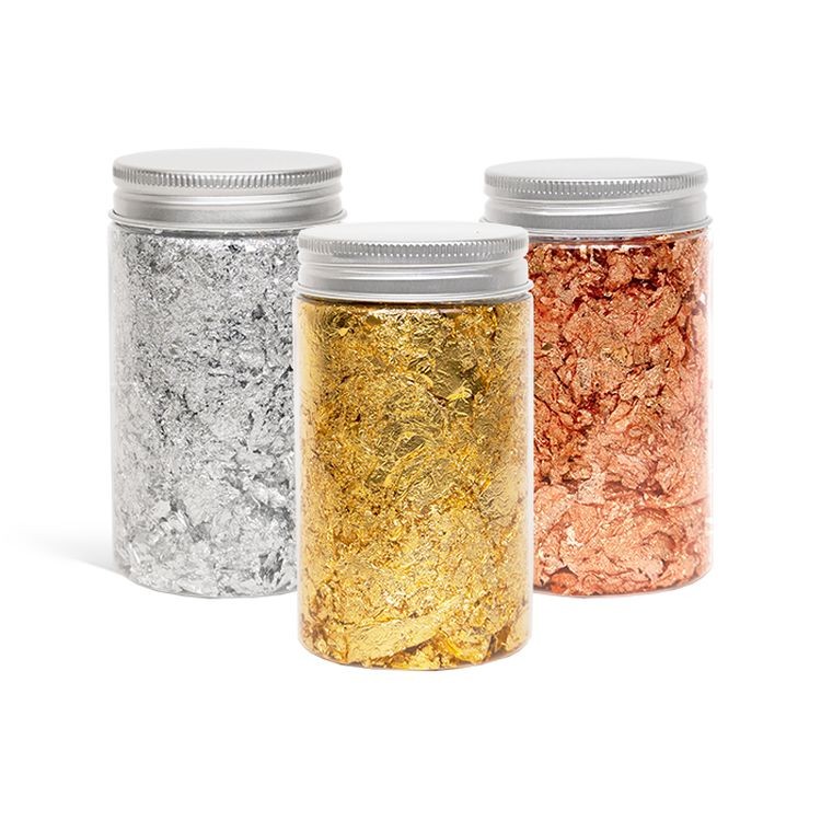 Поталь хлопьями, золото, 5 г, Artline — картинка 4