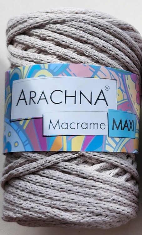 Пряжа Arachna Macrame Maxi (03), бежевый, 4 шт. по 250 г — картинка 2