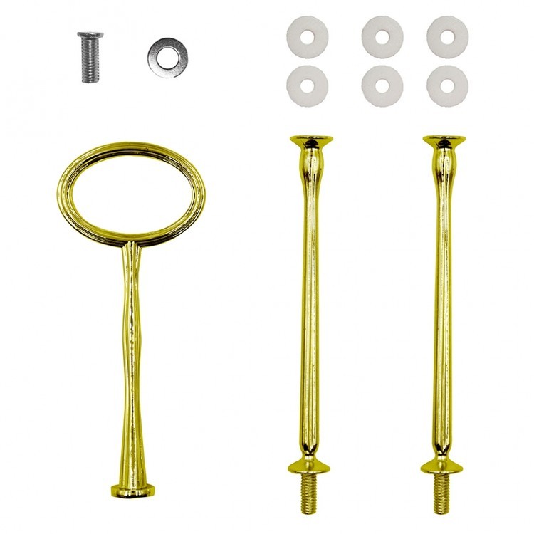 Фурнитура для фруктовницы Овал золотая — картинка 2