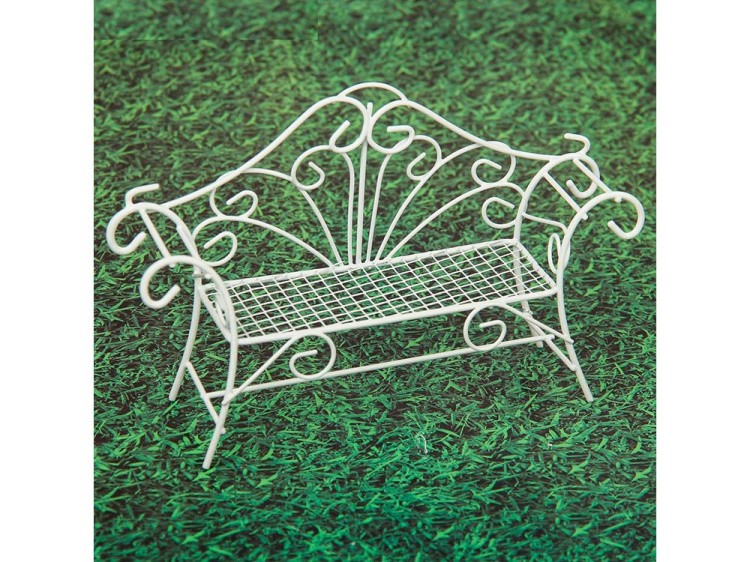 Садовая миниатюра MET-036 Диван, металл 14,5x4x11 см, Blumentag — картинка 2