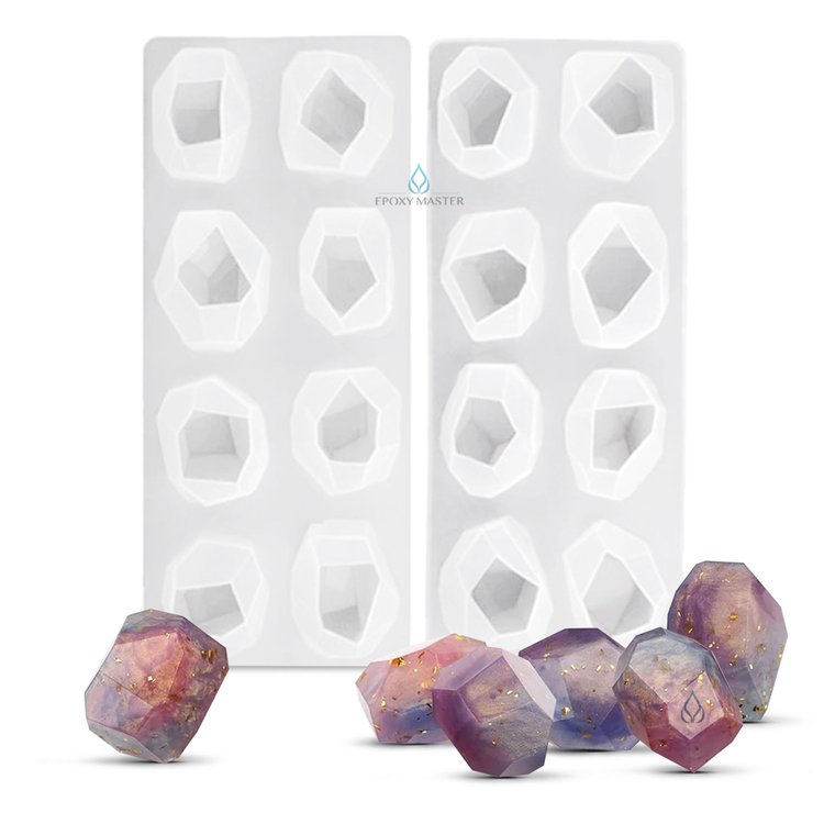 Силиконовый молд «Камушки», 2шт — картинка 2