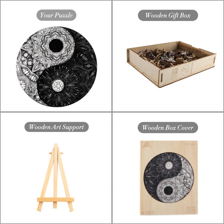 Деревянные пазлы «Инь-Ян M», Woodbests — картинка 6