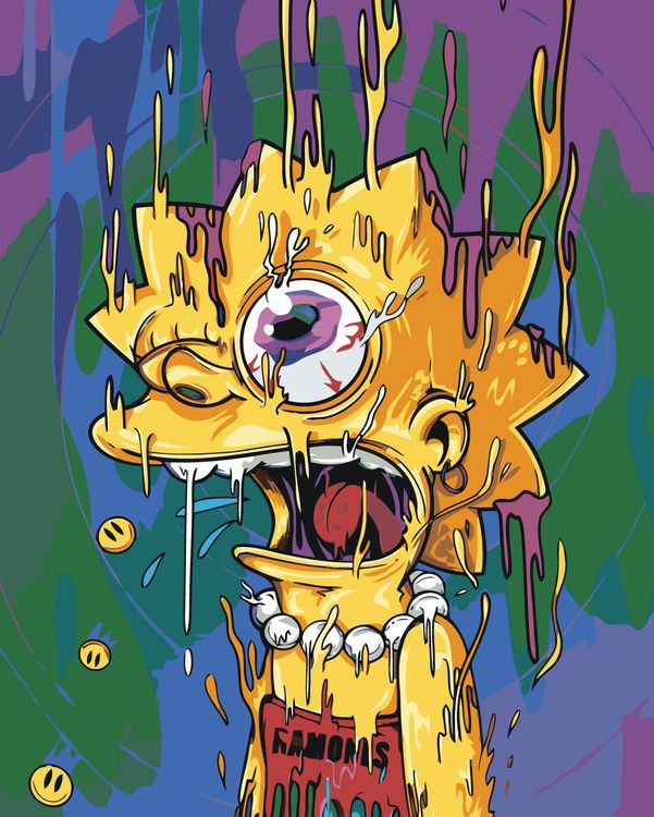 Картина по номерам «Simpsons Симпсоны: Лиза»
