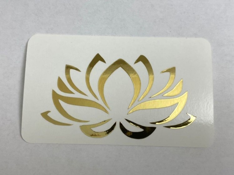 №5 Наклейка (золото) Sticker, Art Blong — картинка 2