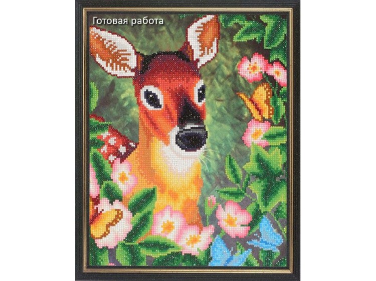 Алмазная вышивка «Олененок» — картинка 2