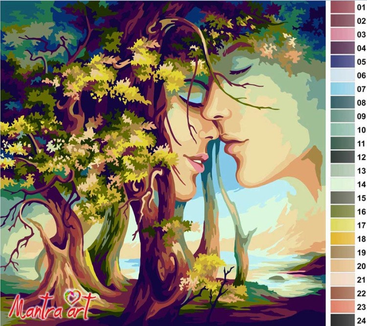 Картина по номерам «Древо жизни» — картинка 2