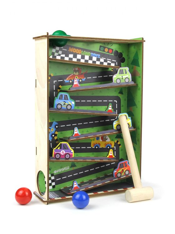 Стучалка «Горки. Автодром» — картинка 6