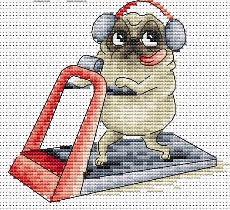 Набор для вышивания «Bodybuilding. Я здоров и силен» — картинка 7