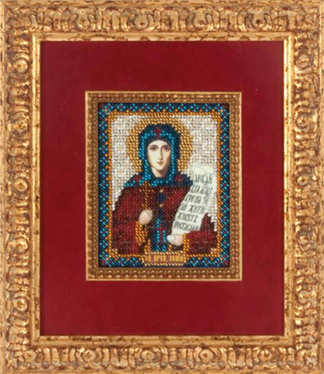 Набор для вышивания «Икона Преподобной Ксении» — картинка 2