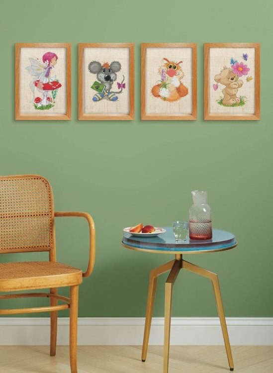 Набор для вышивания «Феечка на мухоморе» — картинка 5