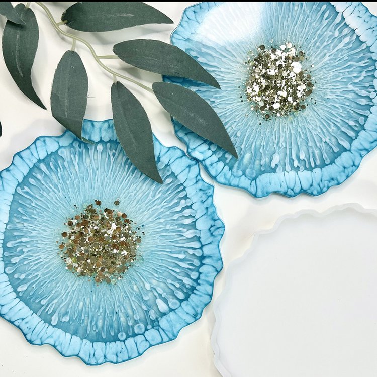 Набор для создания подстаканников из эпоксидной смолы Тиффани, Epoxy Master — картинка 2