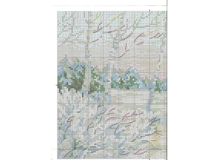 Набор для вышивания «Зимнее утро» — картинка 2