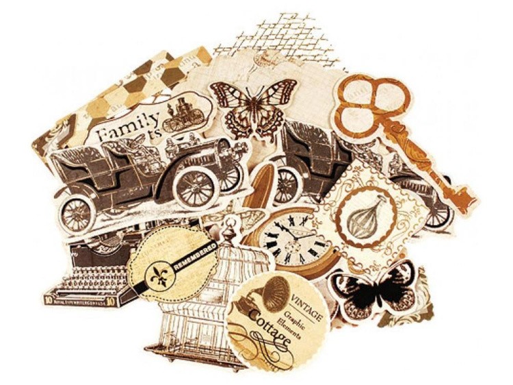 Набор из 6-ти открыток «Винтаж» — картинка 2