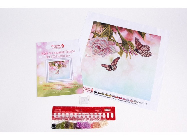Набор вышивки бисером «Песня роз» — картинка 3