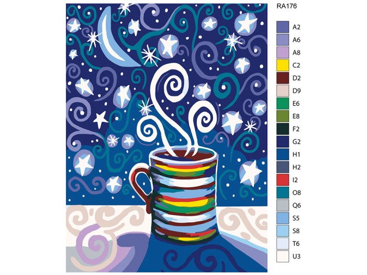 Картина по номерам «Мороз» — картинка 2