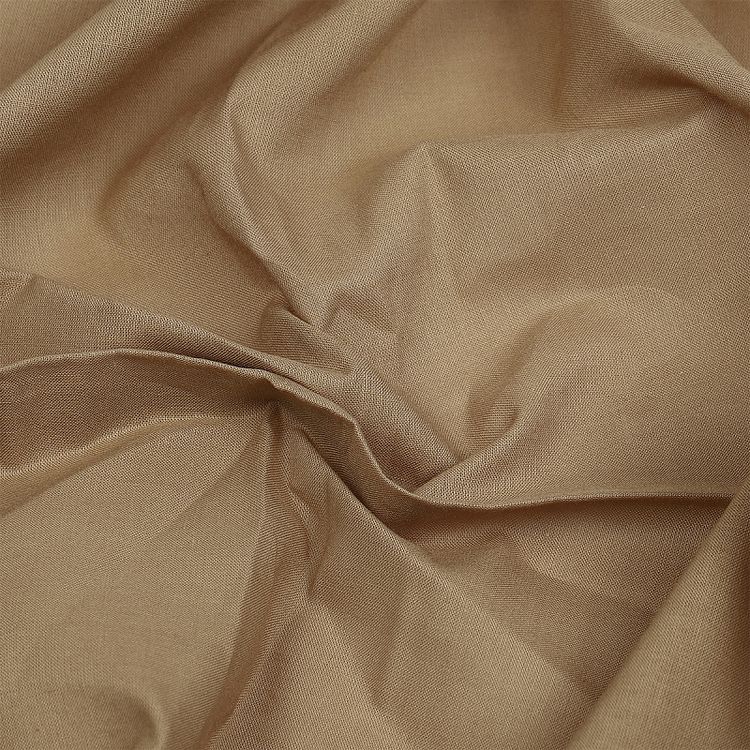 Ткань Батист, 5 м х 150 см, 72 г/м², цвет: темно-бежевый, TBY — картинка 4