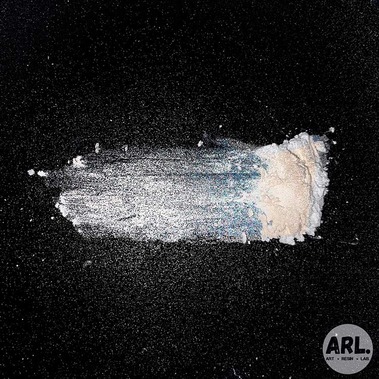 Пигмент SHELL SILVER, серебро 25 мл, Art Resin LAB — картинка 2