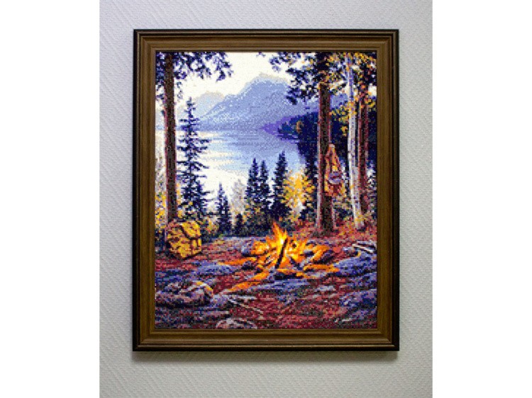 Алмазная вышивка «Привал» — картинка 4