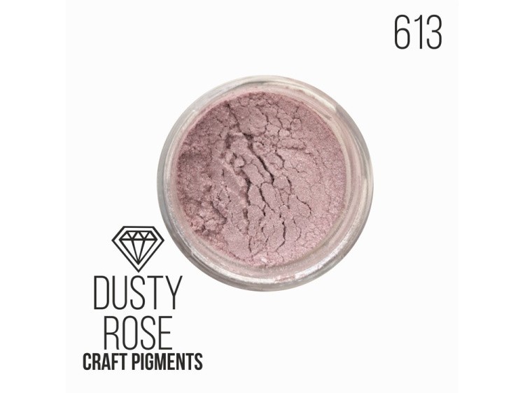 Пигмент минеральный пыльная роза (Dusty Rose) 25 мл, CraftPigments