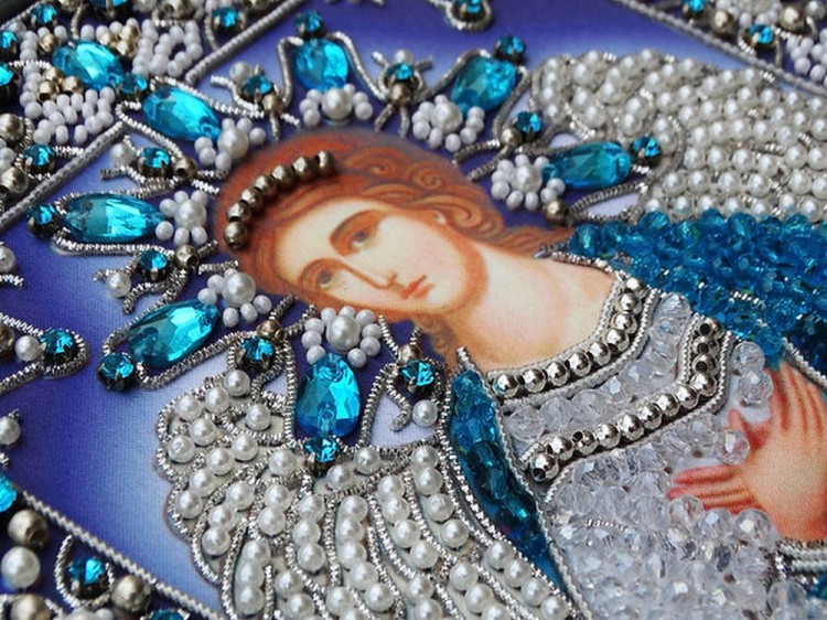 Набор вышивки хрустальными камнями «Ангел Хранитель» — картинка 3