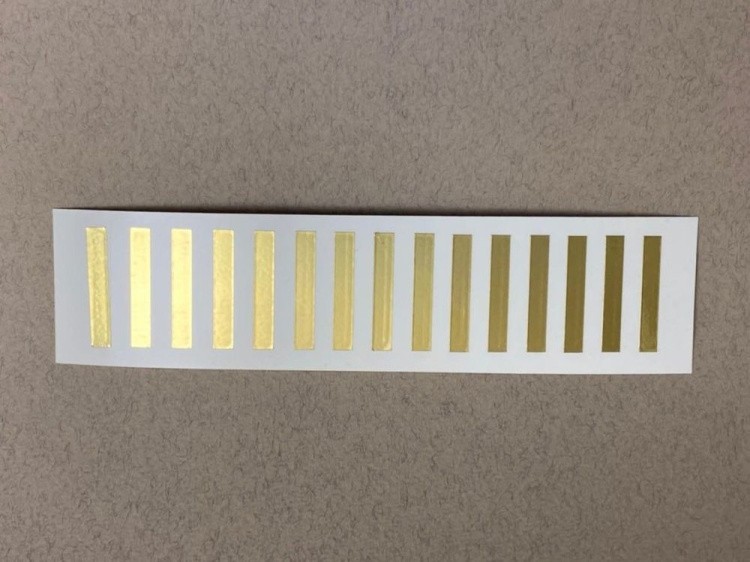 №18 Наклейка Деления для часов (золото) Sticker, Art Blong — картинка 2