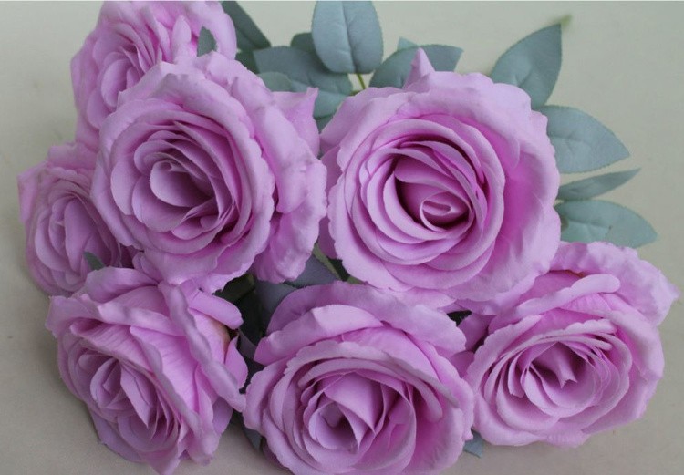 Алмазная вышивка «Фиолетовые розы»