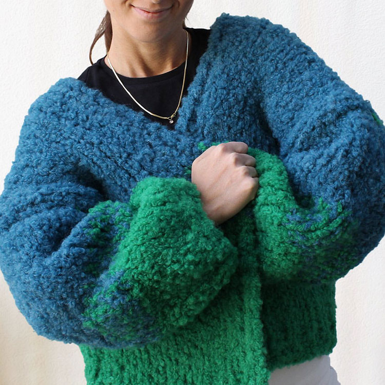 Пряжа NAKO JULIET (Нако Джульет) (3418), карамель, 5 шт. по 100 г — картинка 5