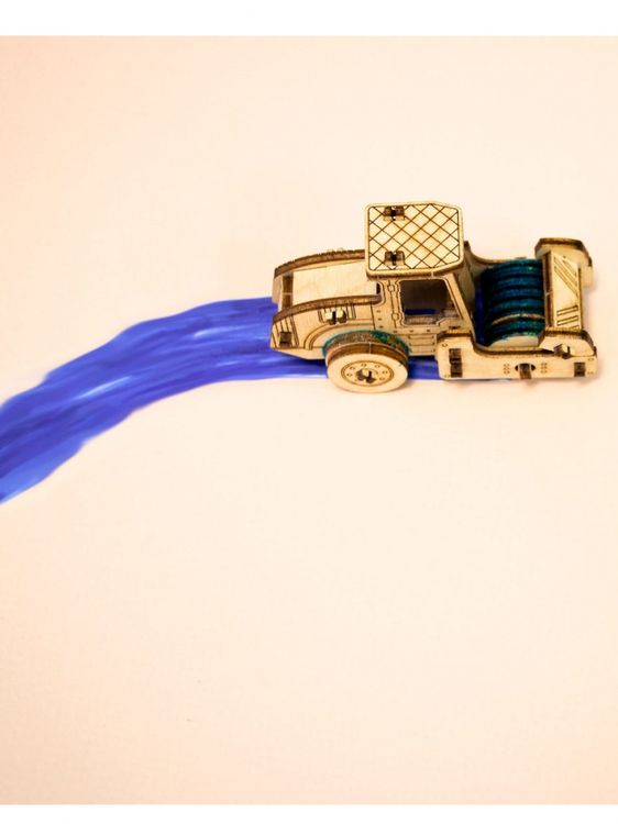 Конструктор из дерева «Каток», UNIWOOD — картинка 2