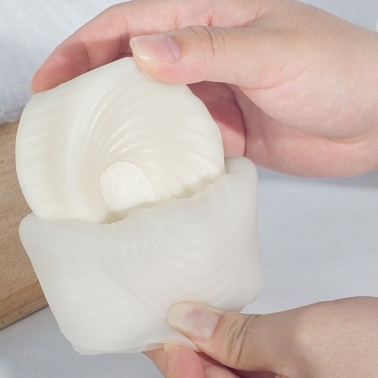 Силиконовый молд - Свеча волнистая №3,9x8,5см 1 шт. — картинка 4