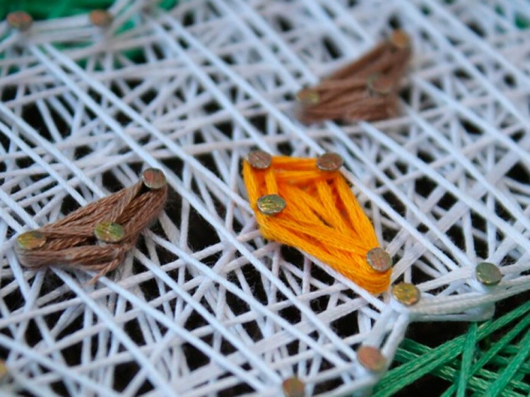 Набор для творчества STRING ART «Сова» — картинка 3