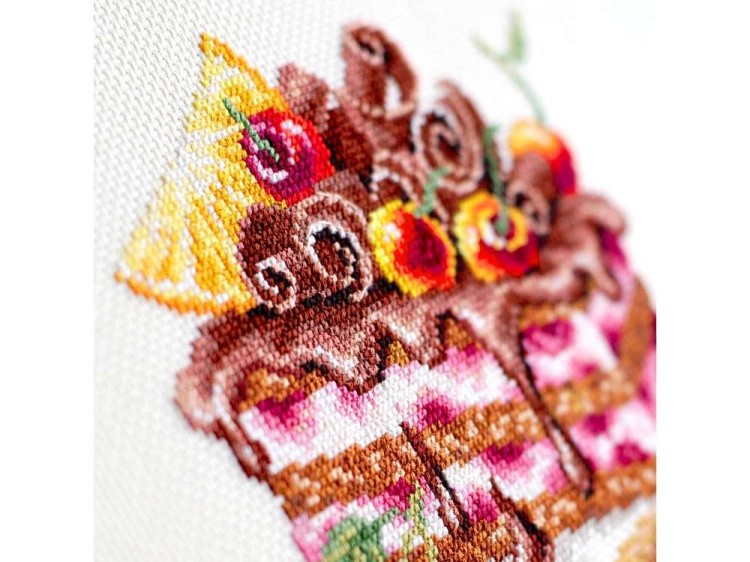 Набор для вышивания «Вишневый торт» — картинка 6
