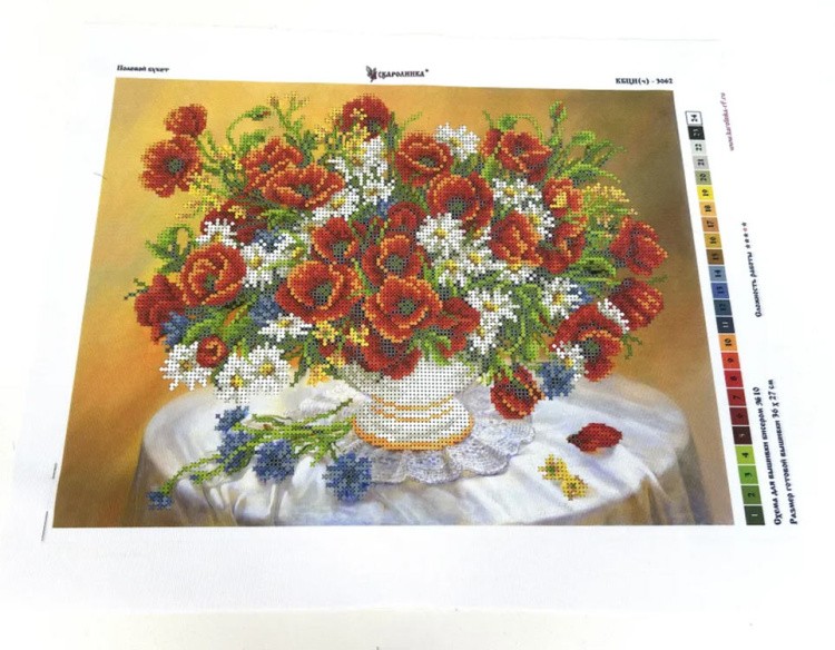 Набор для вышивания «Полевой букет» — картинка 4
