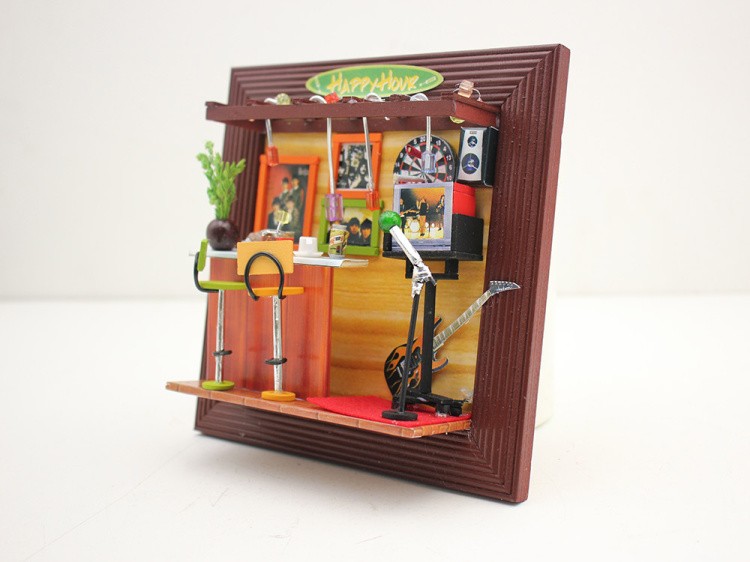 Набор для создания миниатюры (румбокс) «Рок Бар» — картинка 3