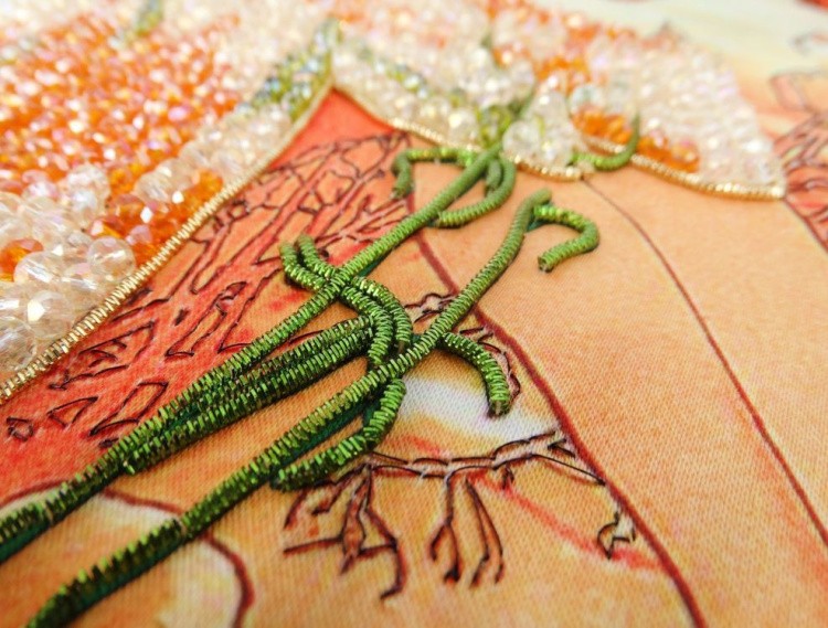 Набор вышивки хрустальными камнями «Лето» — картинка 8