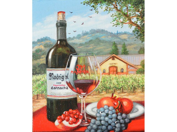 Картина по номерам «Великолепие вина» — картинка 2