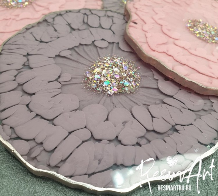 Набор №004 для создания подстаканников (Розовый вереск) — картинка 2