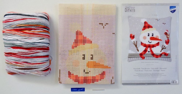 Набор для вышивания «Снеговик» — картинка 3