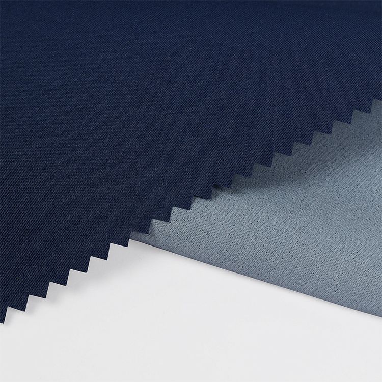 Ткань курточная Дюспо 240T, с пропиткой, PU MILKY, 1 м х 150 см, 80 г/м², цвет: темно-синий, TBY — картинка 2