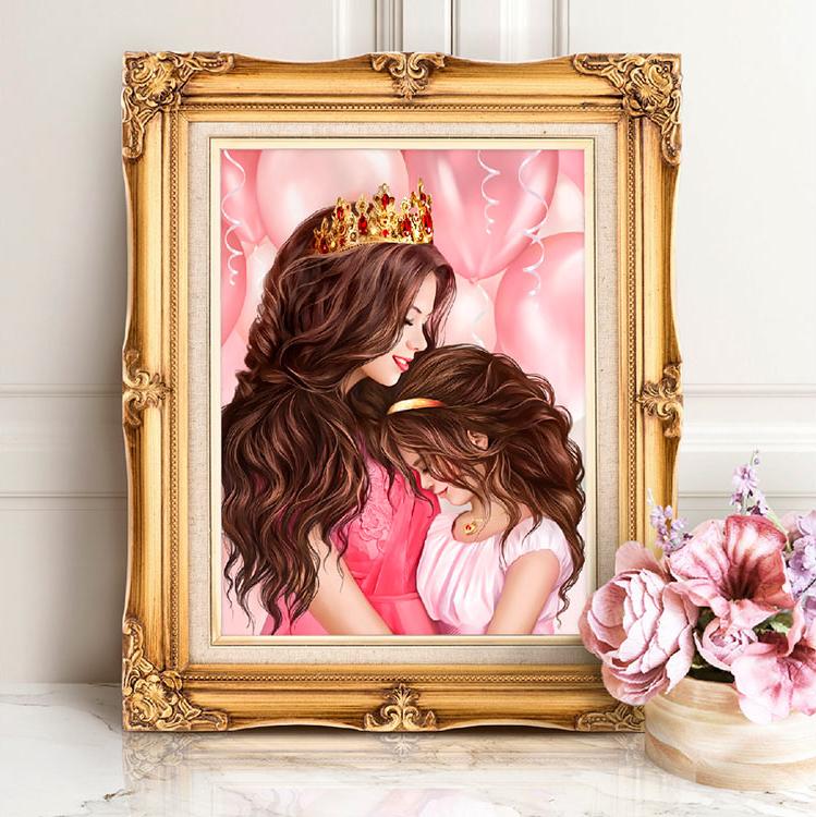 Алмазная вышивка «Моя принцесса» — картинка 3