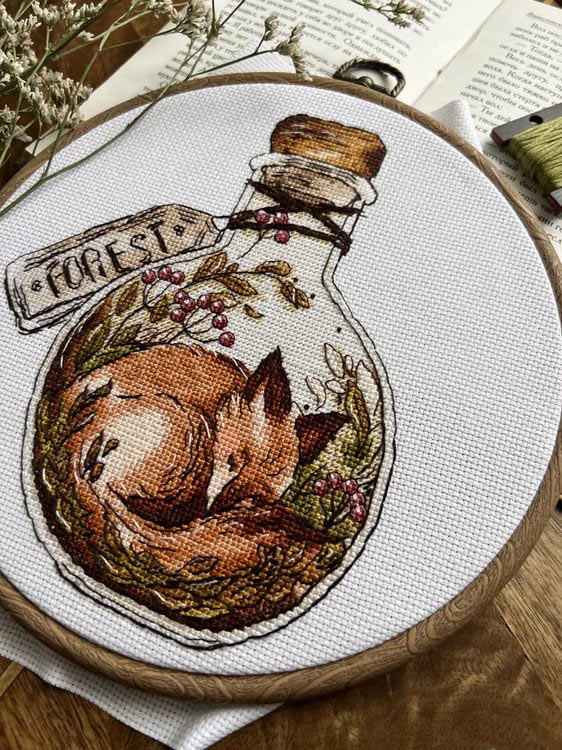 Набор для вышивания «Лесные сны» — картинка 7