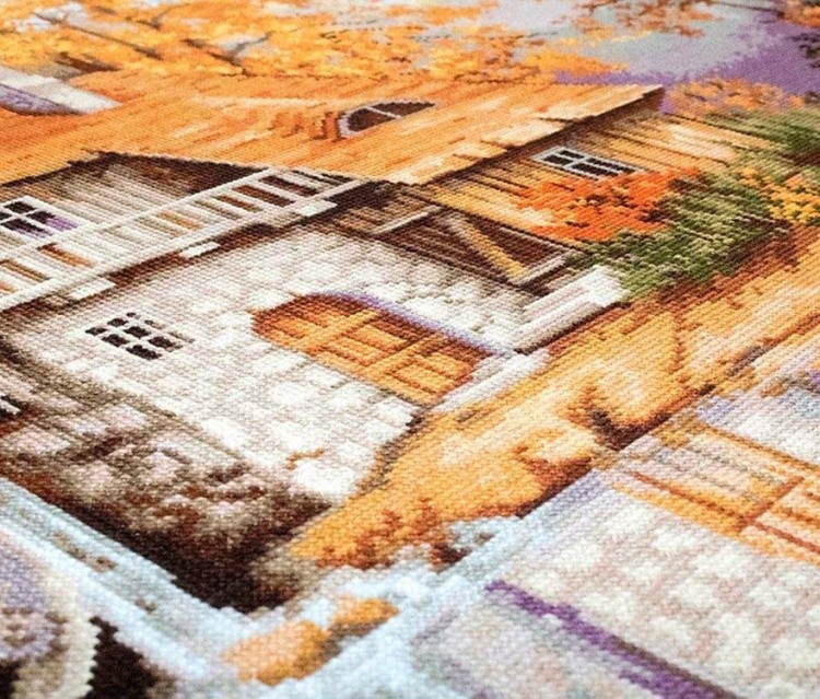 Набор для вышивания «Осенний пейзаж» — картинка 5