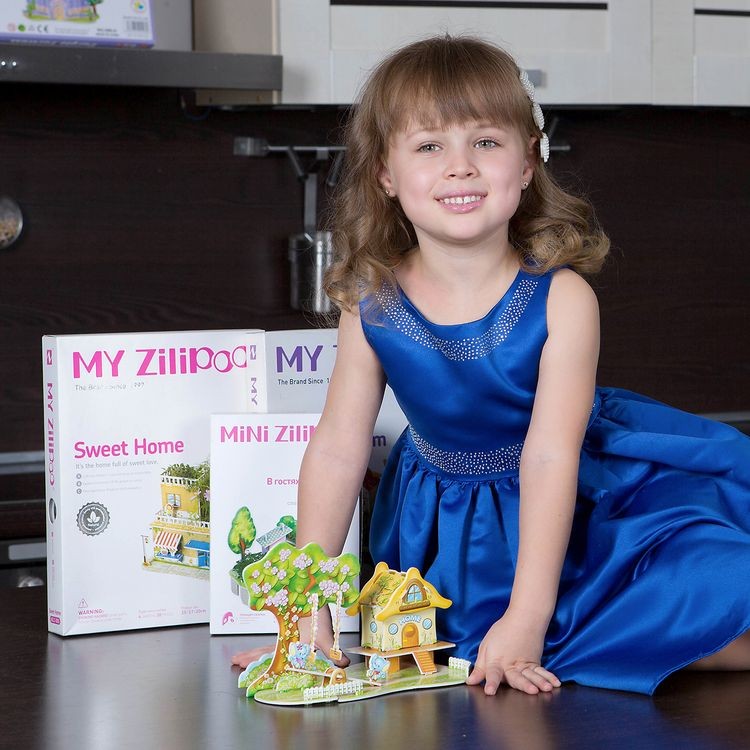 3D пазл Мультяшный рай — картинка 2