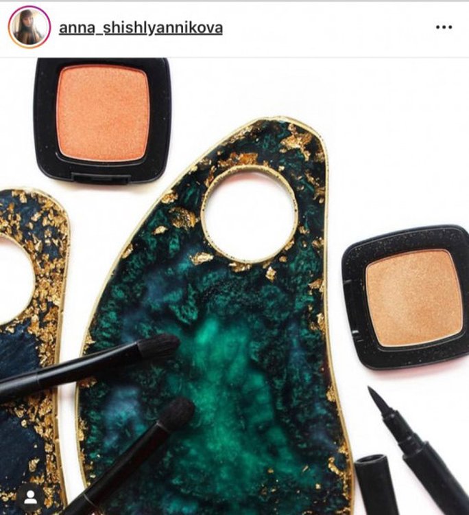 Молд №37 палитра визажиста (14 см), 1 шт., Art Blong — картинка 4