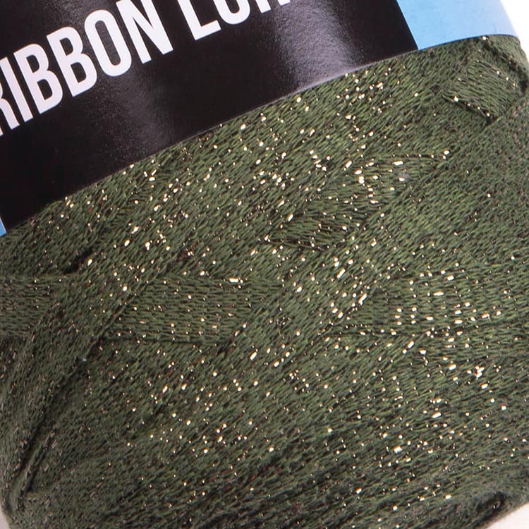 Пряжа YarnArt Ribbon Lurex (Риббон Люрекс) (741), фисташковый, 4 шт. по 250 г — картинка 2