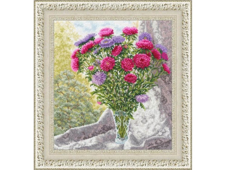 Набор для вышивания «Астры» — картинка 2